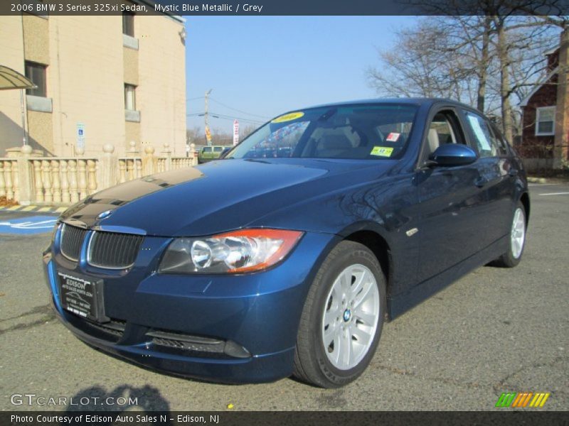 Mystic Blue Metallic / Grey 2006 BMW 3 Series 325xi Sedan