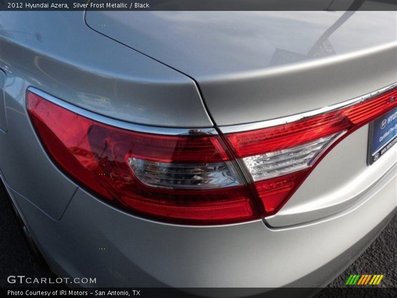 Silver Frost Metallic / Black 2012 Hyundai Azera