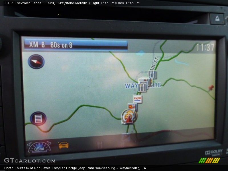 Navigation of 2012 Tahoe LT 4x4