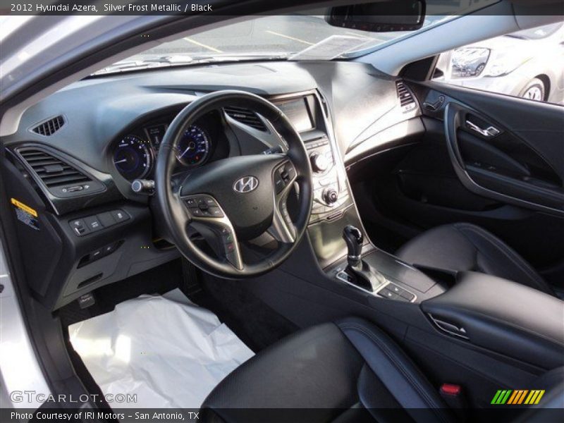 Silver Frost Metallic / Black 2012 Hyundai Azera