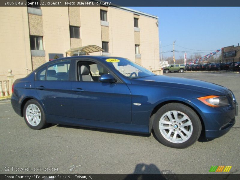 Mystic Blue Metallic / Grey 2006 BMW 3 Series 325xi Sedan