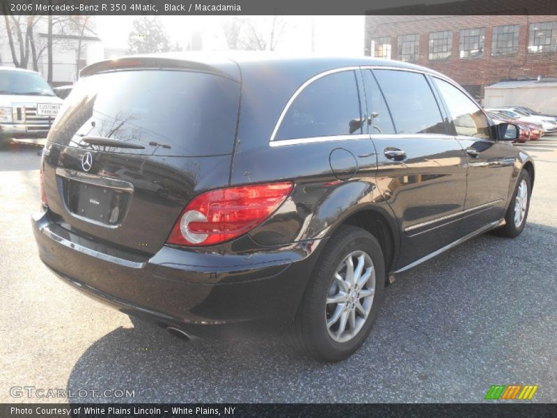 Black / Macadamia 2006 Mercedes-Benz R 350 4Matic