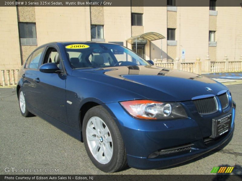 Mystic Blue Metallic / Grey 2006 BMW 3 Series 325xi Sedan