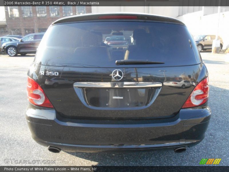 Black / Macadamia 2006 Mercedes-Benz R 350 4Matic