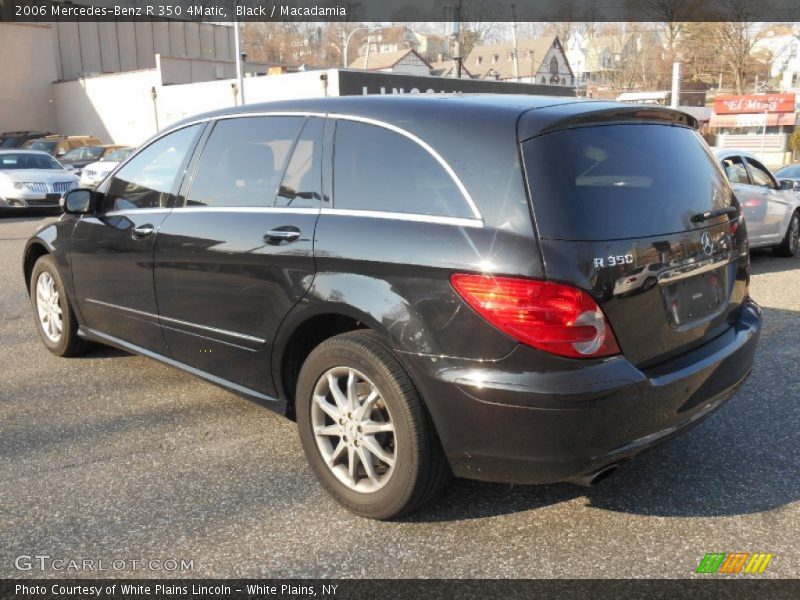 Black / Macadamia 2006 Mercedes-Benz R 350 4Matic