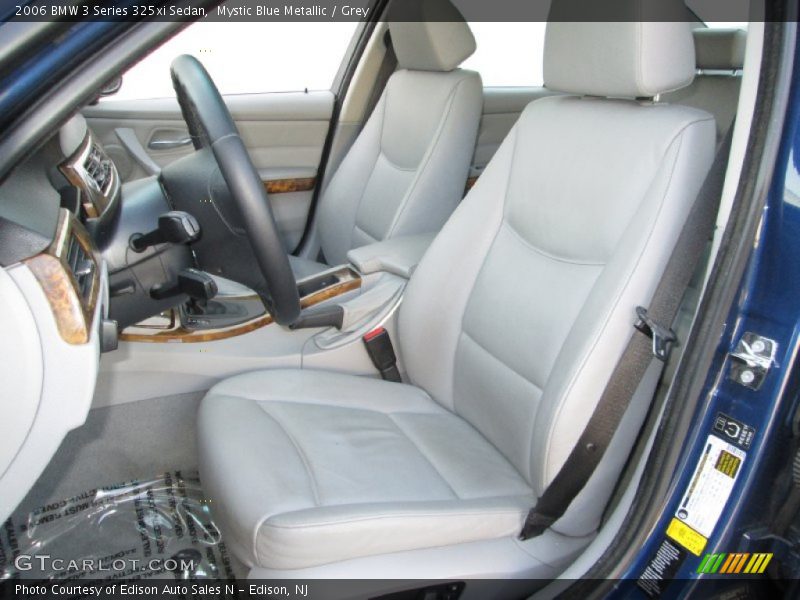 Mystic Blue Metallic / Grey 2006 BMW 3 Series 325xi Sedan