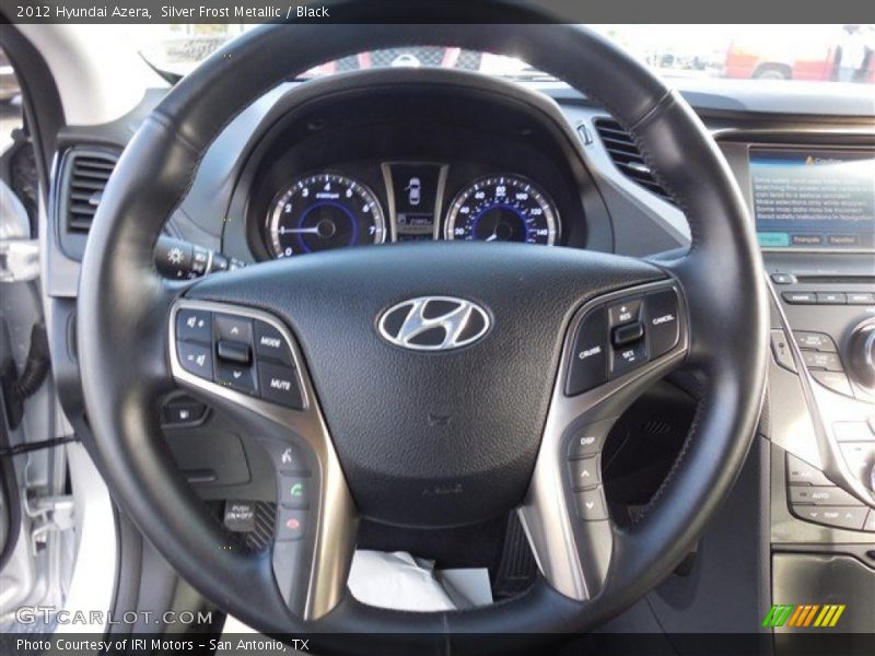 Silver Frost Metallic / Black 2012 Hyundai Azera