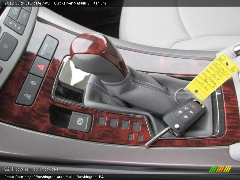 Quicksilver Metallic / Titanium 2012 Buick LaCrosse AWD