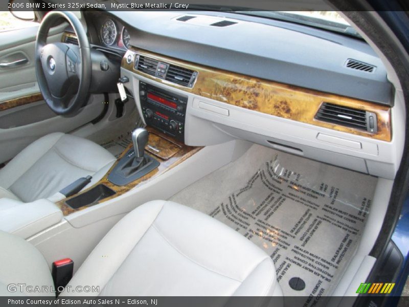 Mystic Blue Metallic / Grey 2006 BMW 3 Series 325xi Sedan