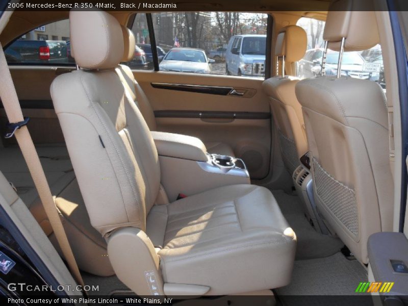 Black / Macadamia 2006 Mercedes-Benz R 350 4Matic