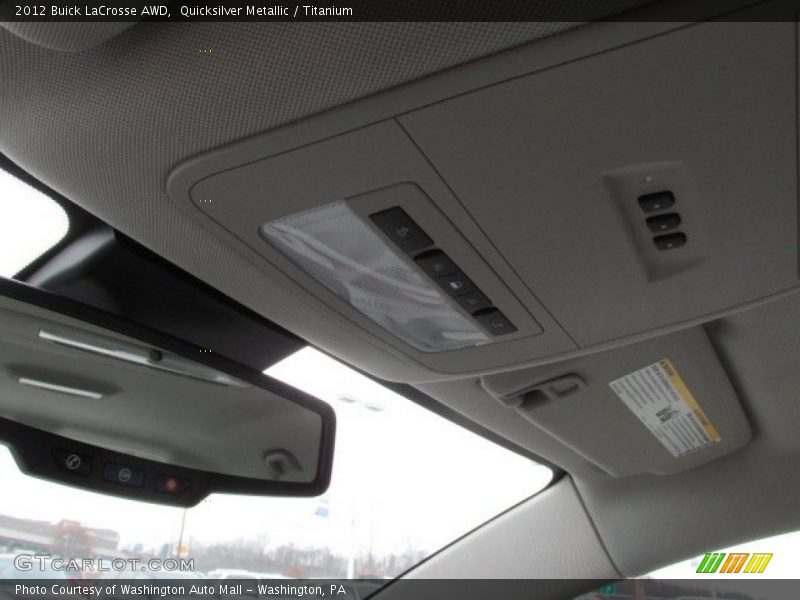 Quicksilver Metallic / Titanium 2012 Buick LaCrosse AWD