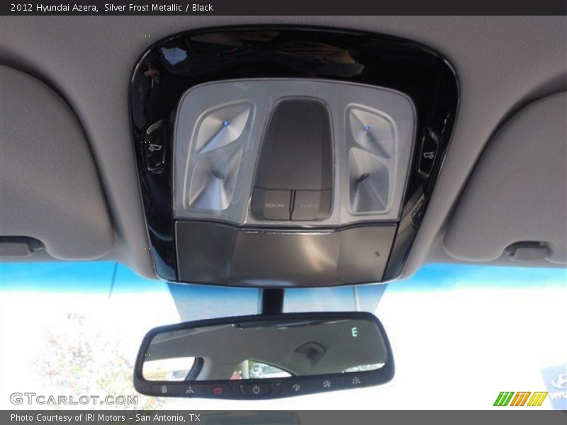 Silver Frost Metallic / Black 2012 Hyundai Azera