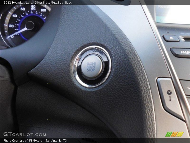 Silver Frost Metallic / Black 2012 Hyundai Azera