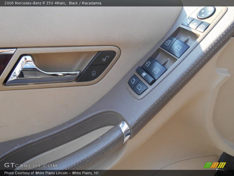 Black / Macadamia 2006 Mercedes-Benz R 350 4Matic