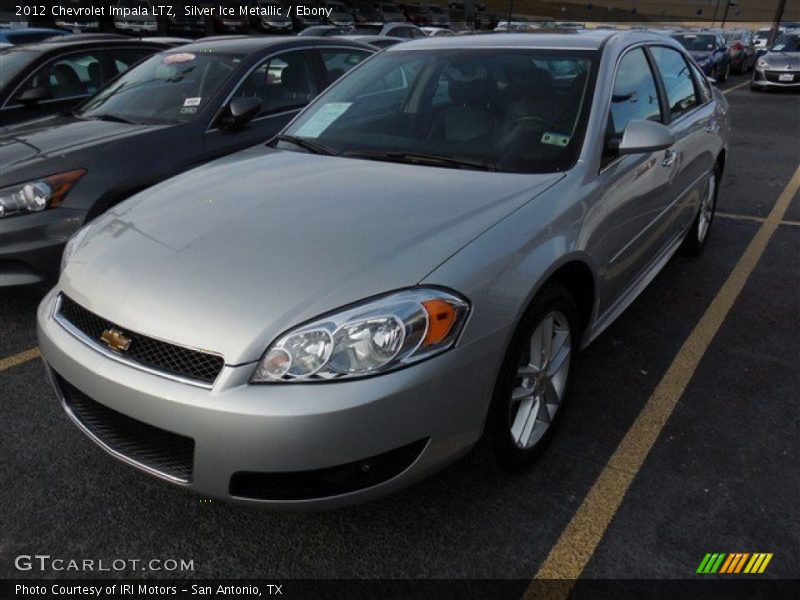 Silver Ice Metallic / Ebony 2012 Chevrolet Impala LTZ