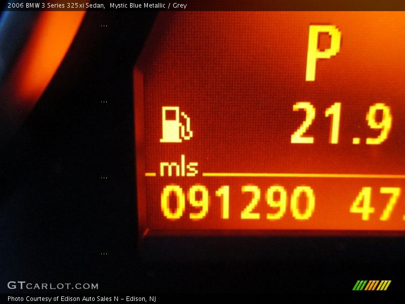 Mystic Blue Metallic / Grey 2006 BMW 3 Series 325xi Sedan