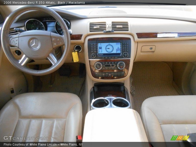 Black / Macadamia 2006 Mercedes-Benz R 350 4Matic
