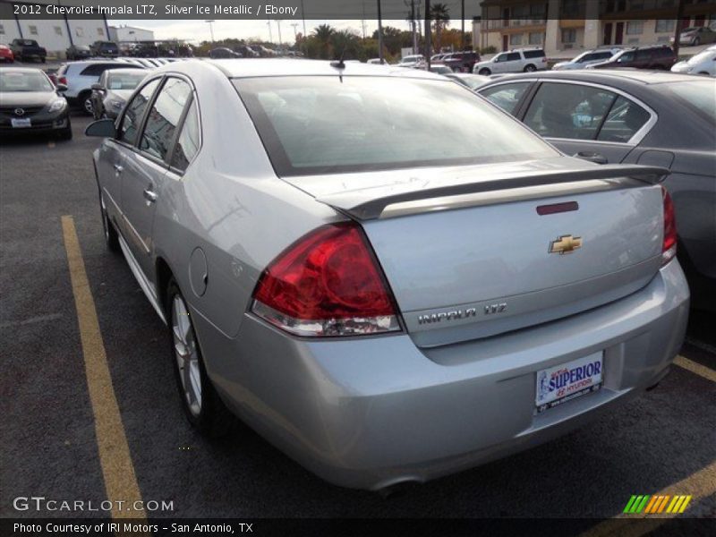 Silver Ice Metallic / Ebony 2012 Chevrolet Impala LTZ