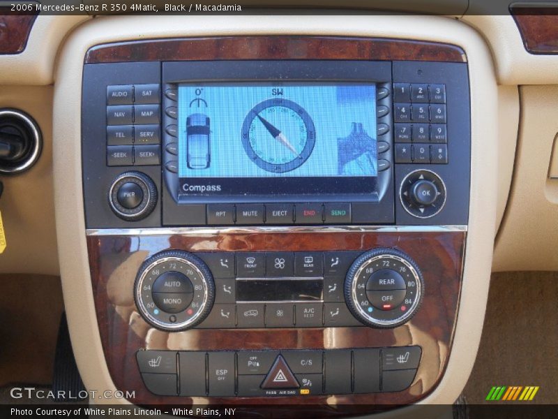 Black / Macadamia 2006 Mercedes-Benz R 350 4Matic
