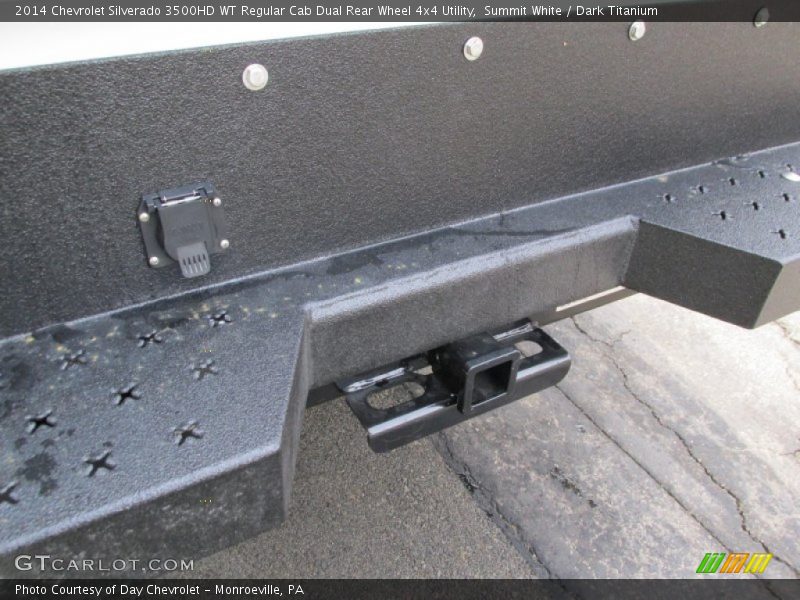 Summit White / Dark Titanium 2014 Chevrolet Silverado 3500HD WT Regular Cab Dual Rear Wheel 4x4 Utility