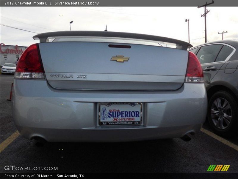 Silver Ice Metallic / Ebony 2012 Chevrolet Impala LTZ