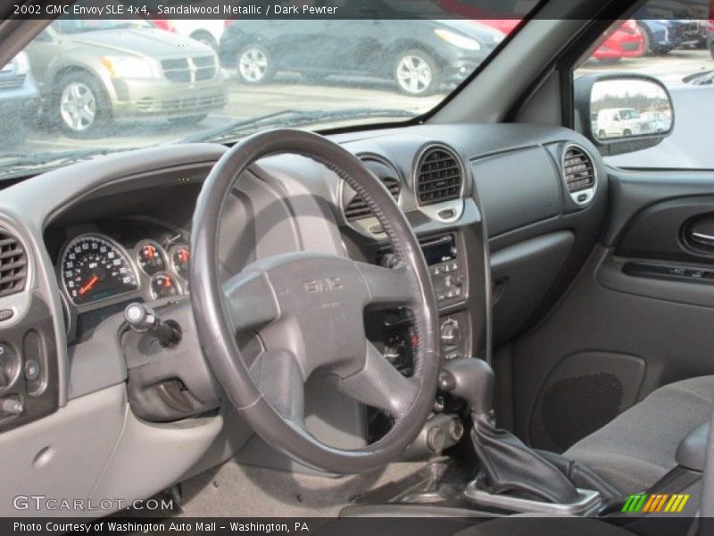 Sandalwood Metallic / Dark Pewter 2002 GMC Envoy SLE 4x4