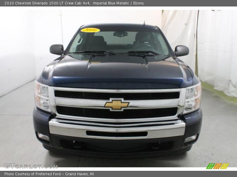 Imperial Blue Metallic / Ebony 2010 Chevrolet Silverado 1500 LT Crew Cab 4x4