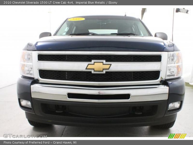 Imperial Blue Metallic / Ebony 2010 Chevrolet Silverado 1500 LT Crew Cab 4x4