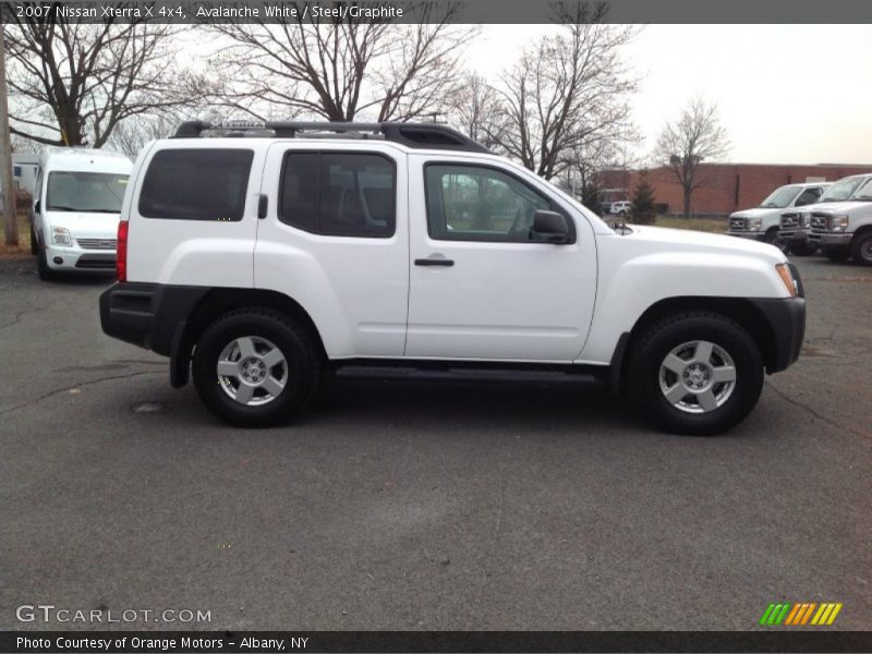 Avalanche White / Steel/Graphite 2007 Nissan Xterra X 4x4