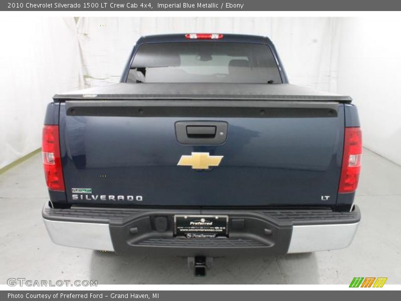 Imperial Blue Metallic / Ebony 2010 Chevrolet Silverado 1500 LT Crew Cab 4x4