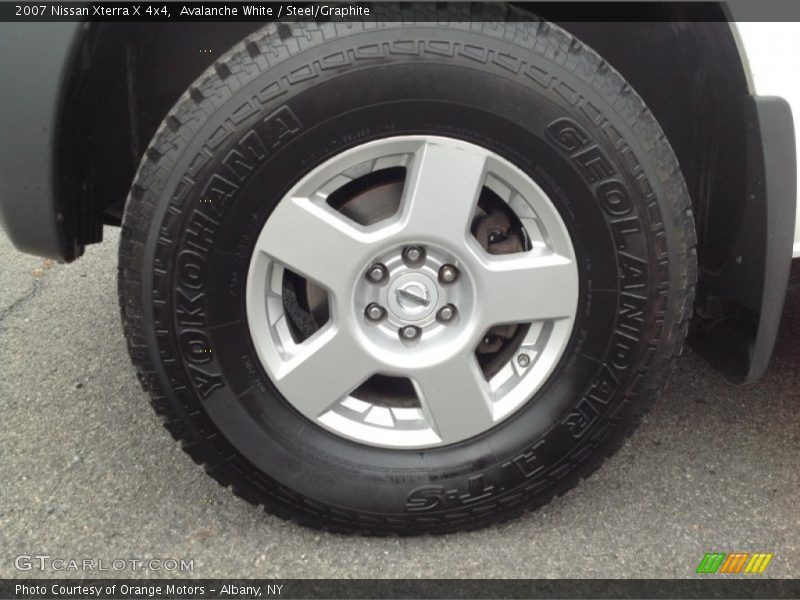 Avalanche White / Steel/Graphite 2007 Nissan Xterra X 4x4