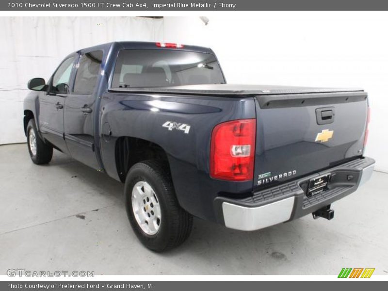 Imperial Blue Metallic / Ebony 2010 Chevrolet Silverado 1500 LT Crew Cab 4x4