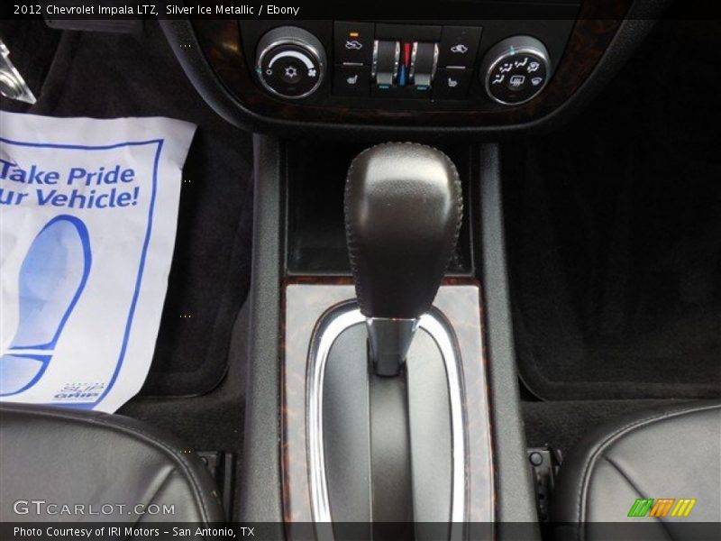 Silver Ice Metallic / Ebony 2012 Chevrolet Impala LTZ