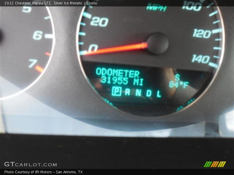 Silver Ice Metallic / Ebony 2012 Chevrolet Impala LTZ