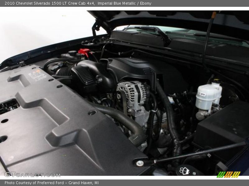 Imperial Blue Metallic / Ebony 2010 Chevrolet Silverado 1500 LT Crew Cab 4x4