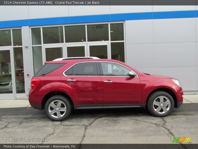 Crystal Red Tintcoat / Jet Black 2014 Chevrolet Equinox LTZ AWD