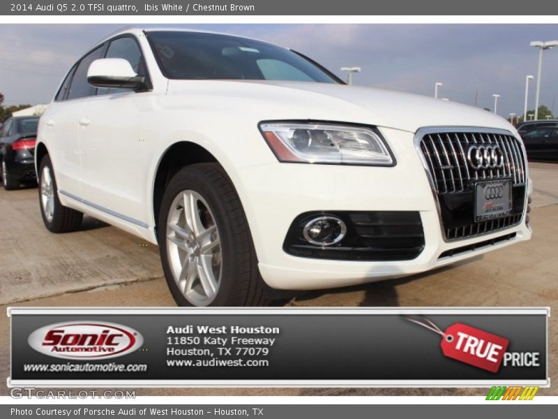 Ibis White / Chestnut Brown 2014 Audi Q5 2.0 TFSI quattro