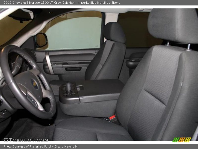 Imperial Blue Metallic / Ebony 2010 Chevrolet Silverado 1500 LT Crew Cab 4x4