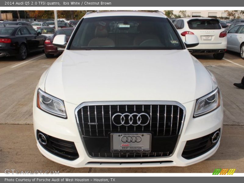 Ibis White / Chestnut Brown 2014 Audi Q5 2.0 TFSI quattro