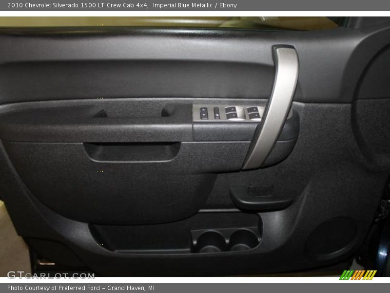 Imperial Blue Metallic / Ebony 2010 Chevrolet Silverado 1500 LT Crew Cab 4x4