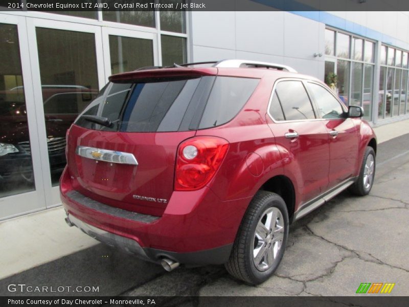 Crystal Red Tintcoat / Jet Black 2014 Chevrolet Equinox LTZ AWD