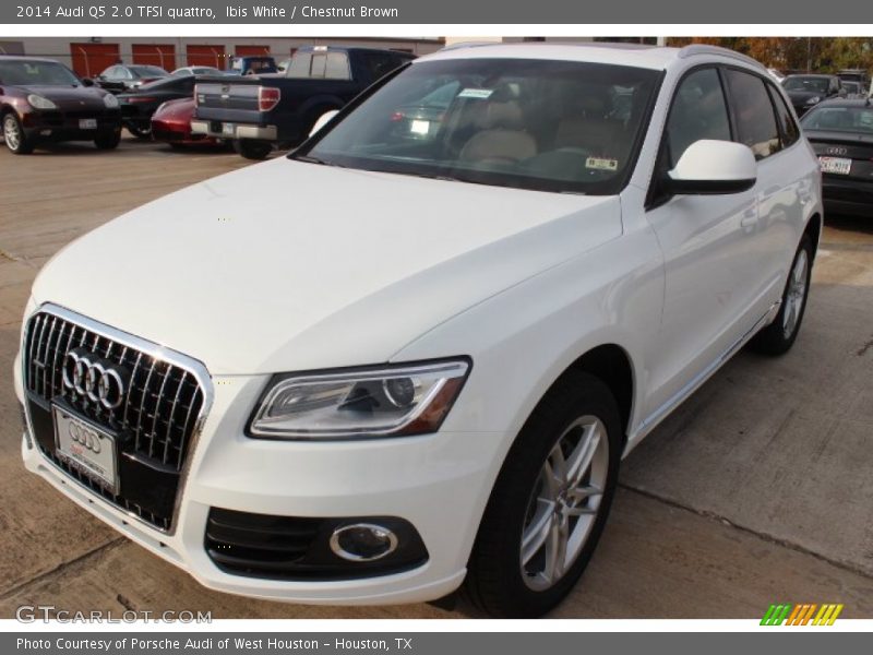 Ibis White / Chestnut Brown 2014 Audi Q5 2.0 TFSI quattro