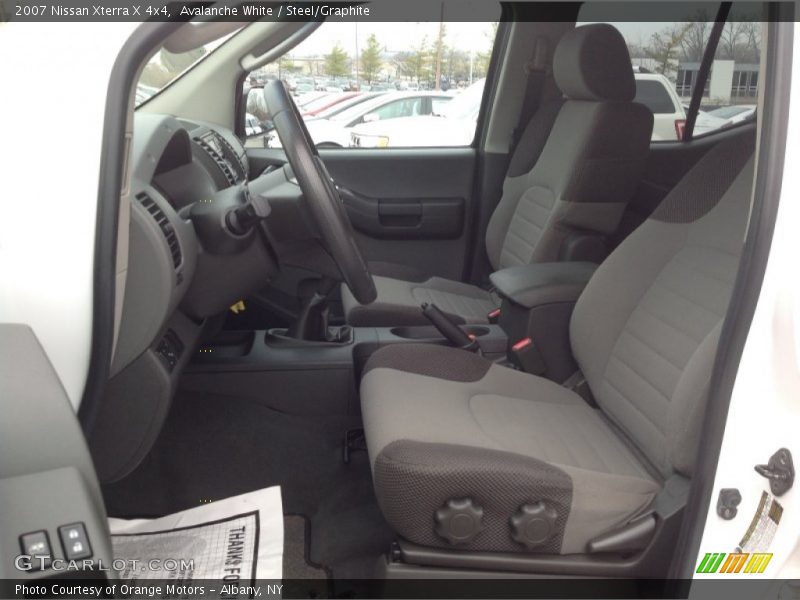 Avalanche White / Steel/Graphite 2007 Nissan Xterra X 4x4