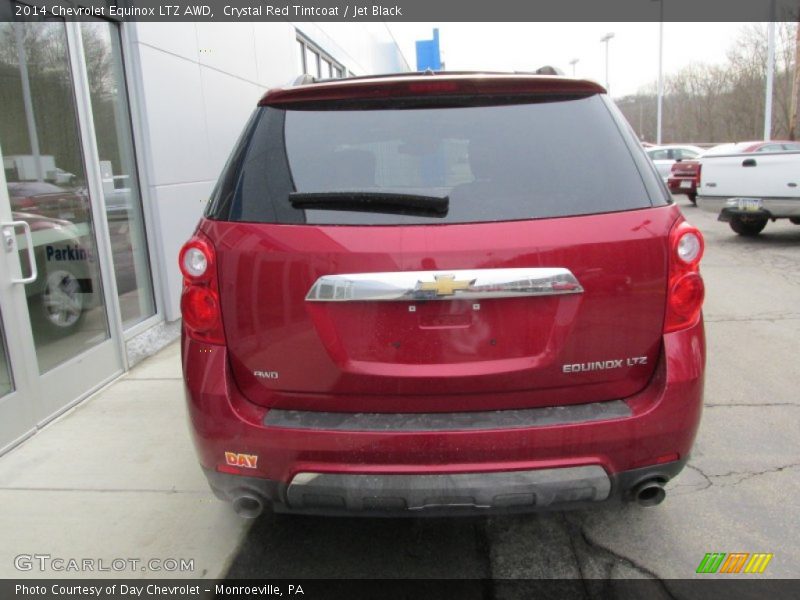 Crystal Red Tintcoat / Jet Black 2014 Chevrolet Equinox LTZ AWD