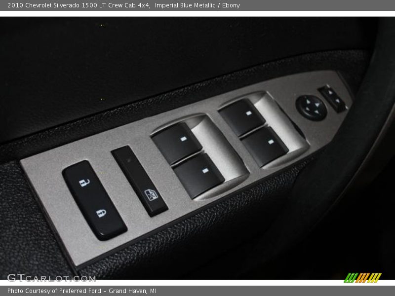 Imperial Blue Metallic / Ebony 2010 Chevrolet Silverado 1500 LT Crew Cab 4x4