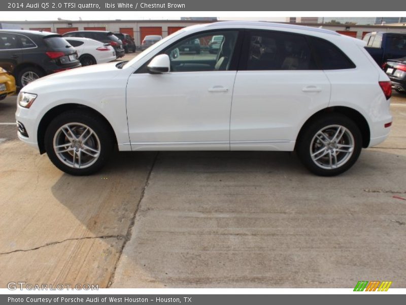 Ibis White / Chestnut Brown 2014 Audi Q5 2.0 TFSI quattro