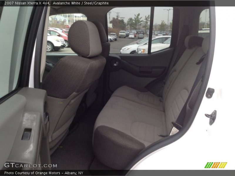 Avalanche White / Steel/Graphite 2007 Nissan Xterra X 4x4
