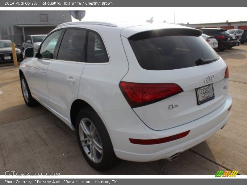 Ibis White / Chestnut Brown 2014 Audi Q5 2.0 TFSI quattro