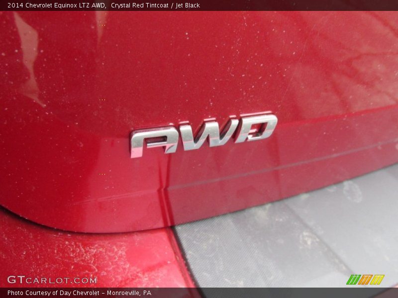 Crystal Red Tintcoat / Jet Black 2014 Chevrolet Equinox LTZ AWD