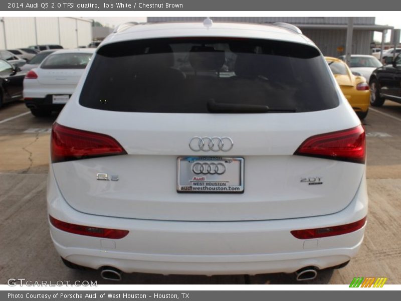 Ibis White / Chestnut Brown 2014 Audi Q5 2.0 TFSI quattro